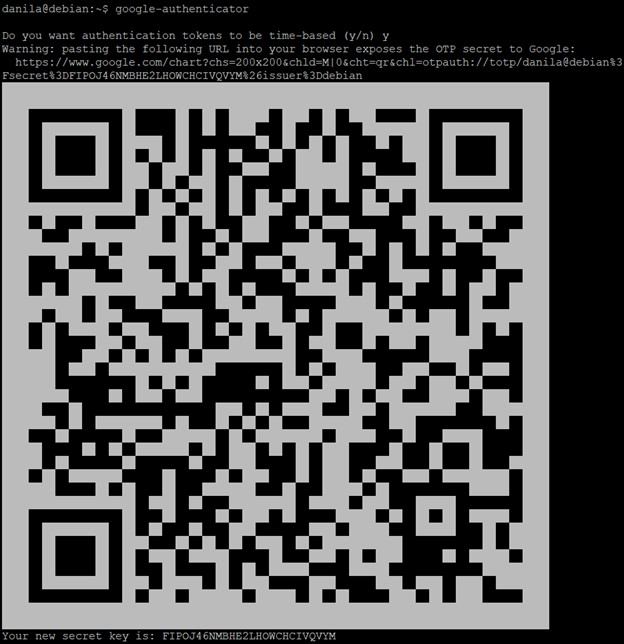 Генерация totp